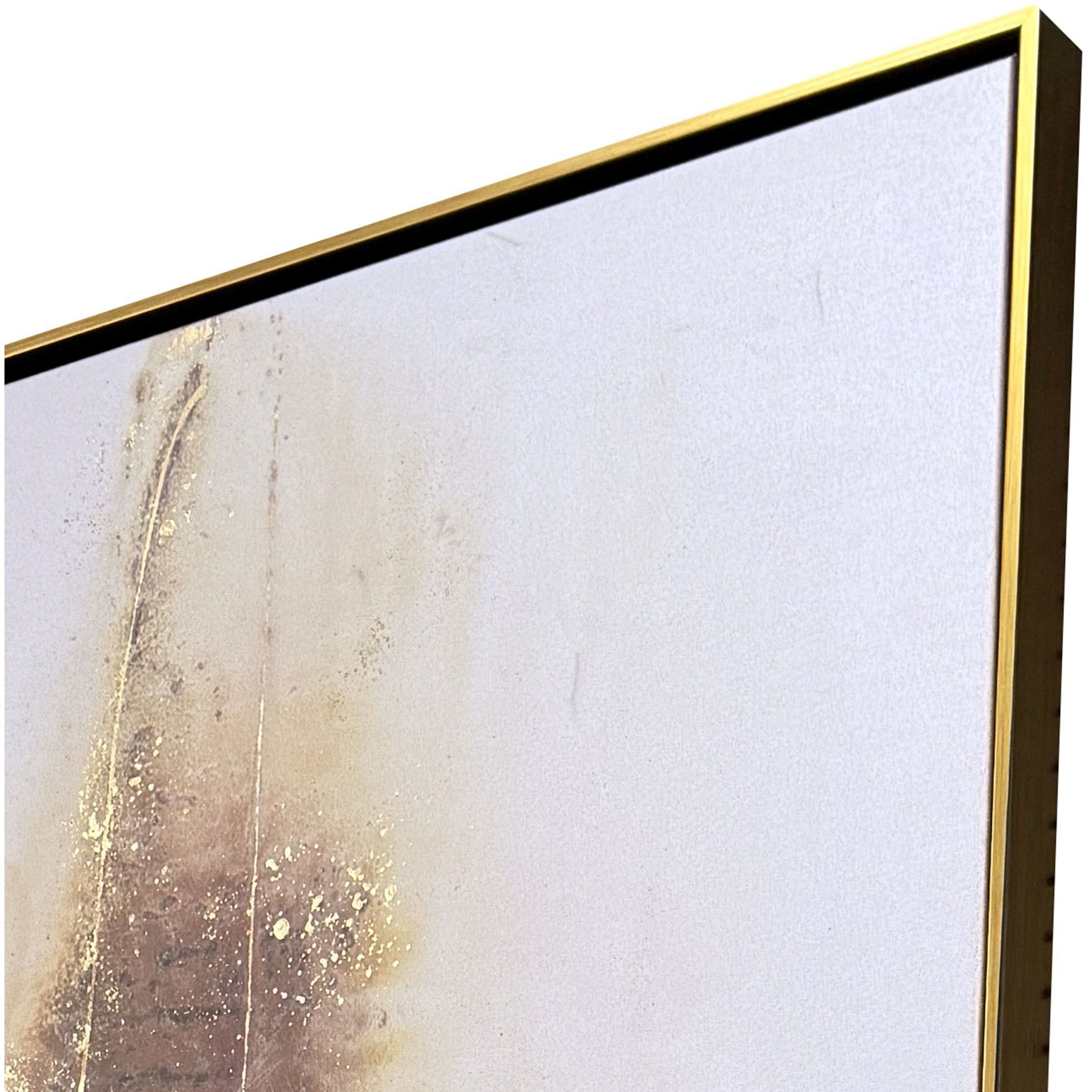 Earthern Rust and Multi and Metallic and Yellow Canvas, The Studio