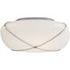 Champalimaud Fondant LED 14.25 inch Polished Nickel Flush Mount Ceiling Light