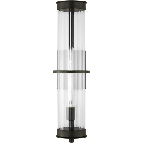Alcona 1 Light 24 inch Antique Bronze Outdoor Wall Lantern
