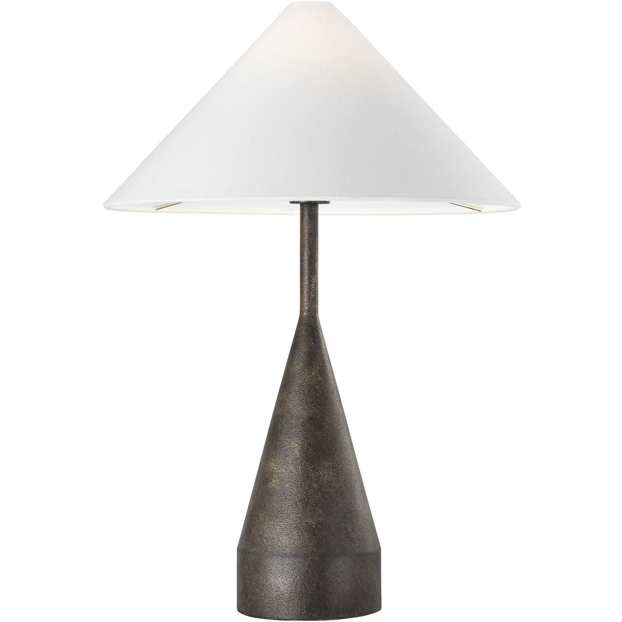 Kelly by Kelly Wearstler Brachion 24.38 inch 60 watt Rustic Bronze Table Lamp Portable Light