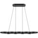 Maestro LED 37.75 inch Black Linear Pendant Ceiling Light
