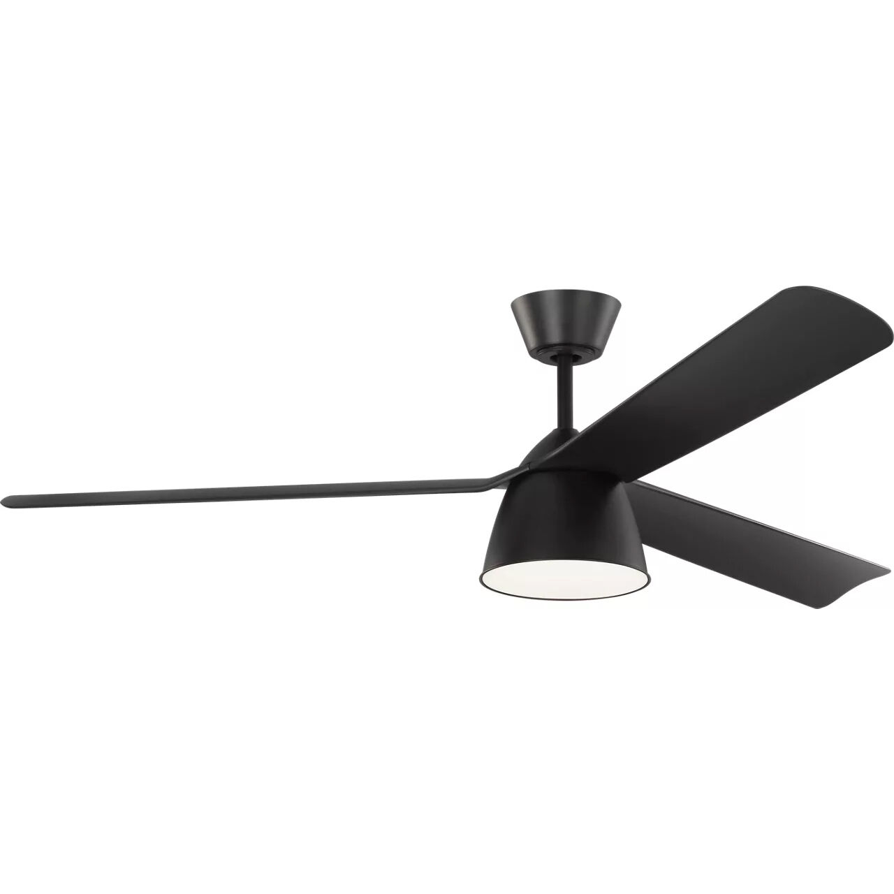 Studio 60 inch Midnight Black Ceiling Fan