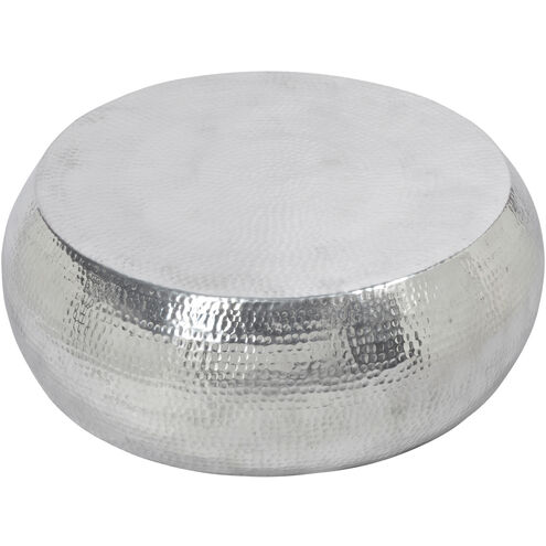 Tabla 32 X 32 inch Silver Coffee Table
