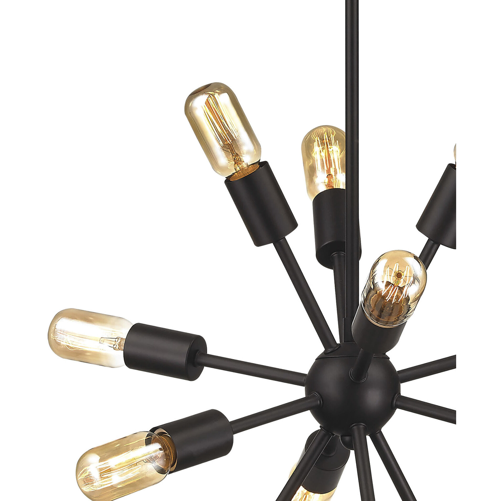 Delphine 12 Light 16 inch Oil Rubbed Bronze Chandelier Ceiling Light