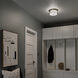 Brit LED 12 inch Champagne Bronze Flush Mount Ceiling Light