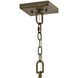 Estate Series Open Air Max LED 16.5 inch Burnished Bronze Outdoor Pendant Lantern