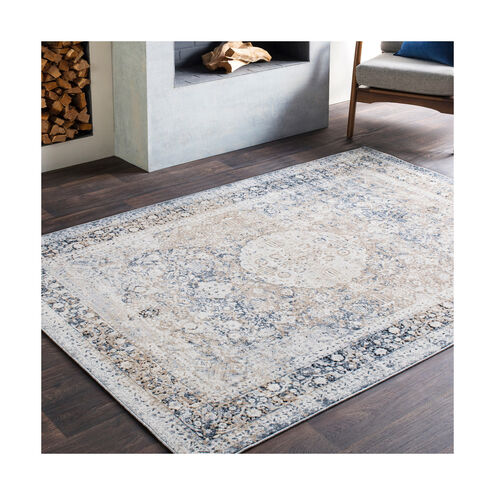 Ademaro 35 X 24 inch Medium Gray/Charcoal/Khaki/Beige/Taupe Rugs, Polypropylene and Chenille
