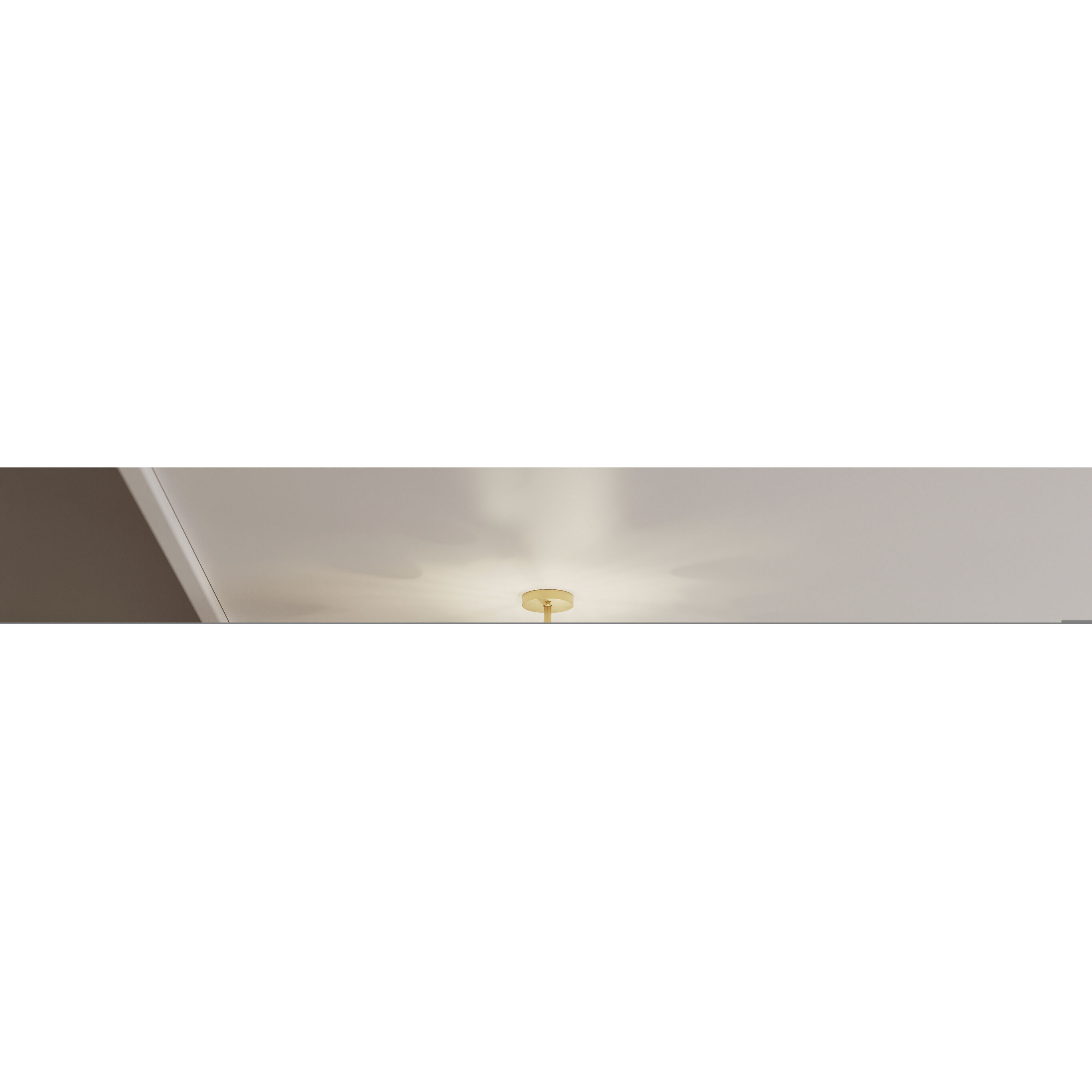 Bloome 3 Light 16.75 inch Legacy Brass Semi-Flush Mount Ceiling Light