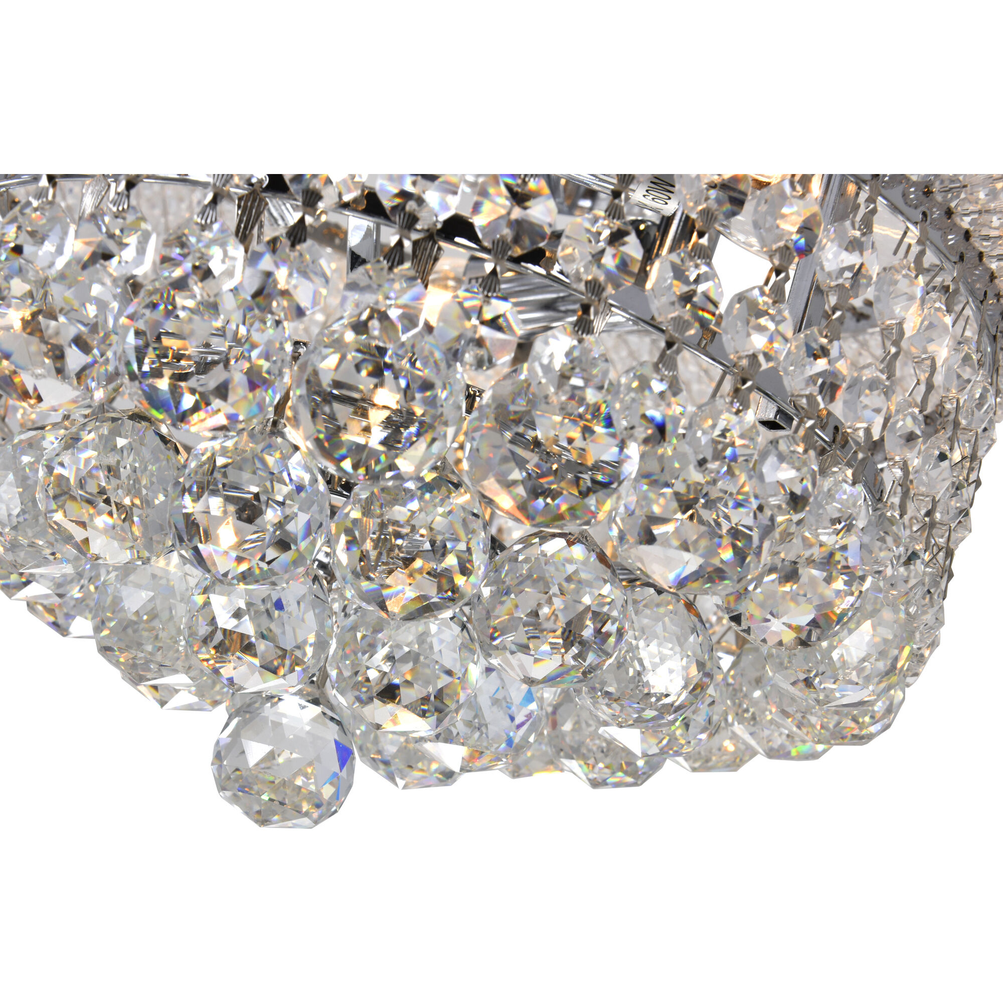 Empire 3 Light 12 inch Chrome Flush Mount Ceiling Light