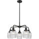 Colton 5 Light 23.5 inch Matte Black Chandelier Ceiling Light