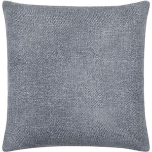 Sajani 20 X 20 inch Grey/Metallic - Silver/Dark Grey/Light Silver Accent Pillow