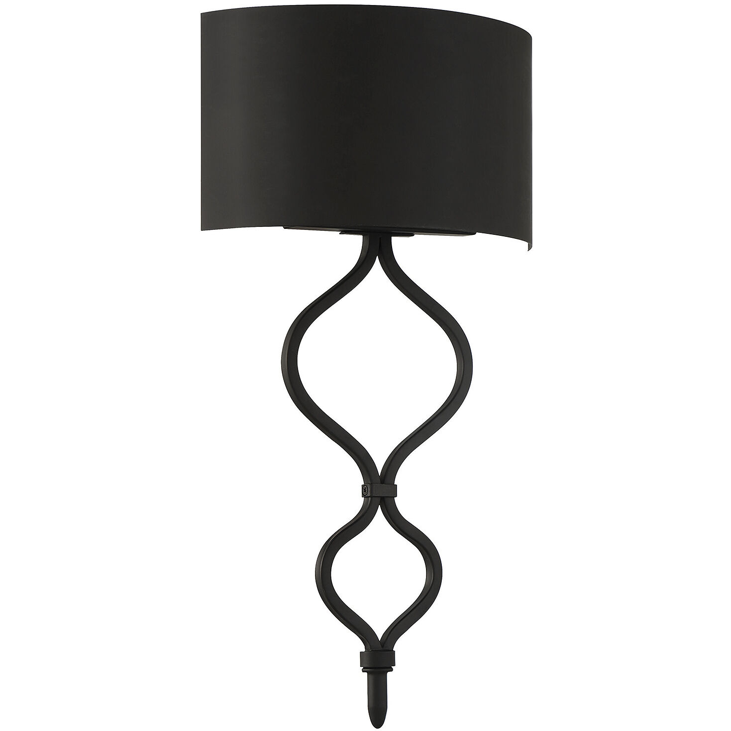 Como LED 11 inch Matte Black ADA Wall Sconce Wall Light, Essentials