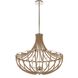 Lovelock 4 Light 27.5 inch Polished Nickel Chandelier Ceiling Light