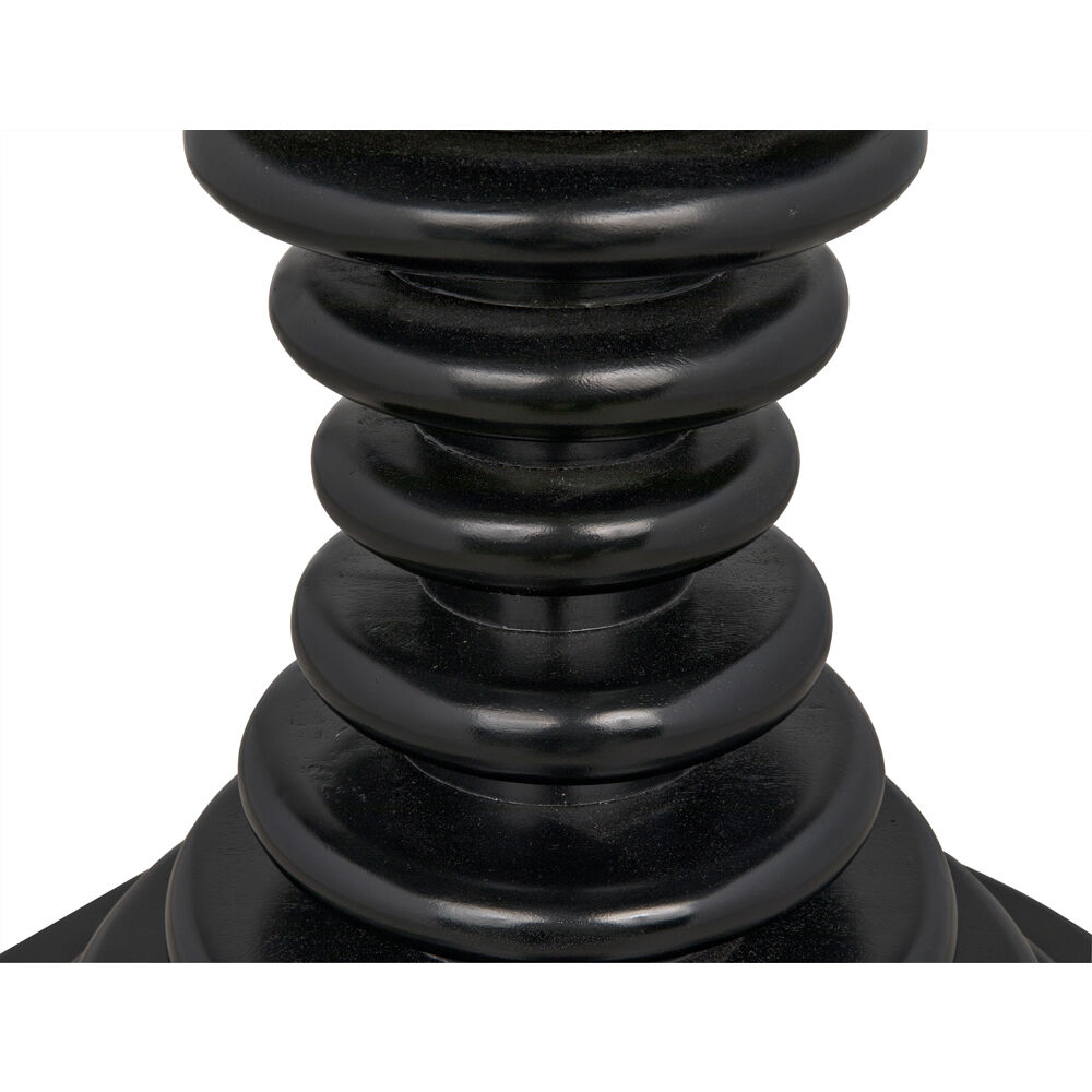 Scheiben 28 X 28 inch Hand Rubbed Black Side Table