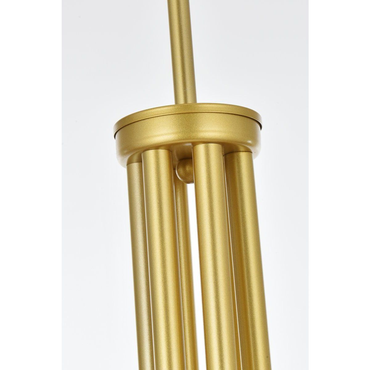 Layne 6 Light 55 inch Brass Chandelier Ceiling Light
