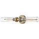 Vaughn 2 Light 25 inch Heritage Brass Vanity Light Wall Light
