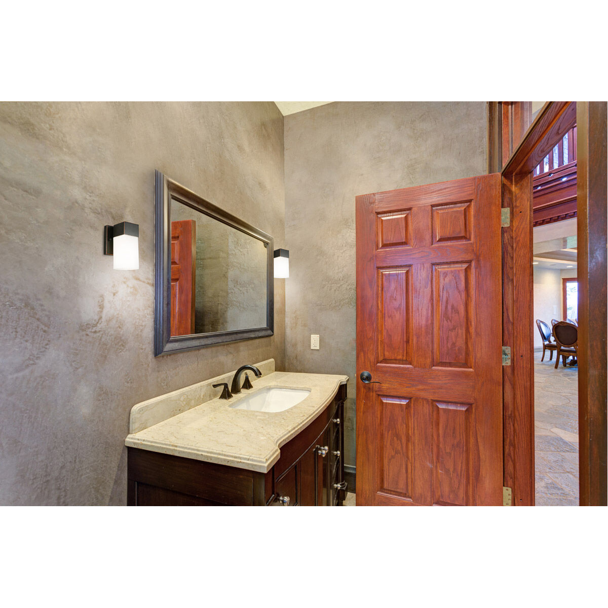 Ciara Springs 1 Light 4.5 inch Oil Rubbed Bronze Wall Sconce Wall Light