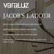 Jacob's Ladder 4 Light 33 inch French Gold Bath Vanity Light Wall Light, Smithsonian Collaboration