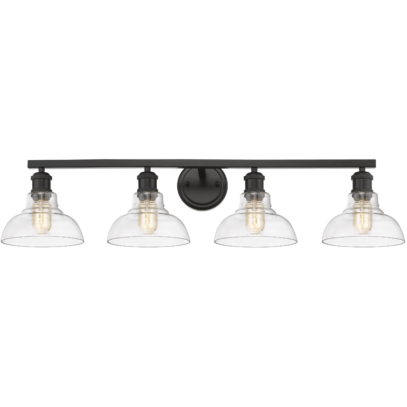 Yep Carver 4 Light 36.00 inch Bathroom Vanity Light