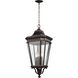 Cotswold Lane 4 Light 13.63 inch Grecian Bronze Outdoor Pendant, Large