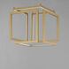 Penrose LED 16 inch Gold Single Pendant Ceiling Light