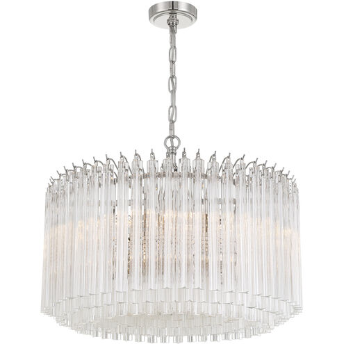 Lofton 7 Light 24 inch Polished Nickel Chandelier Ceiling Light