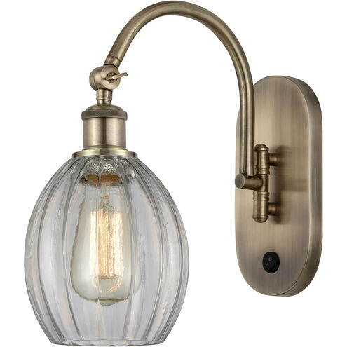 Ballston Eaton 1 Light 6 inch Antique Brass Sconce Wall Light