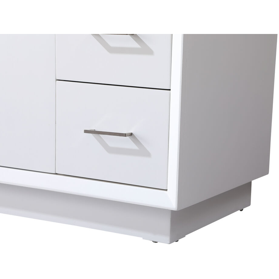 Hayes 54 X 22 X 35 inch White Vanity Sink Set