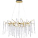 Canada 12 Light 11.8 inch Gold Chandelier Ceiling Light