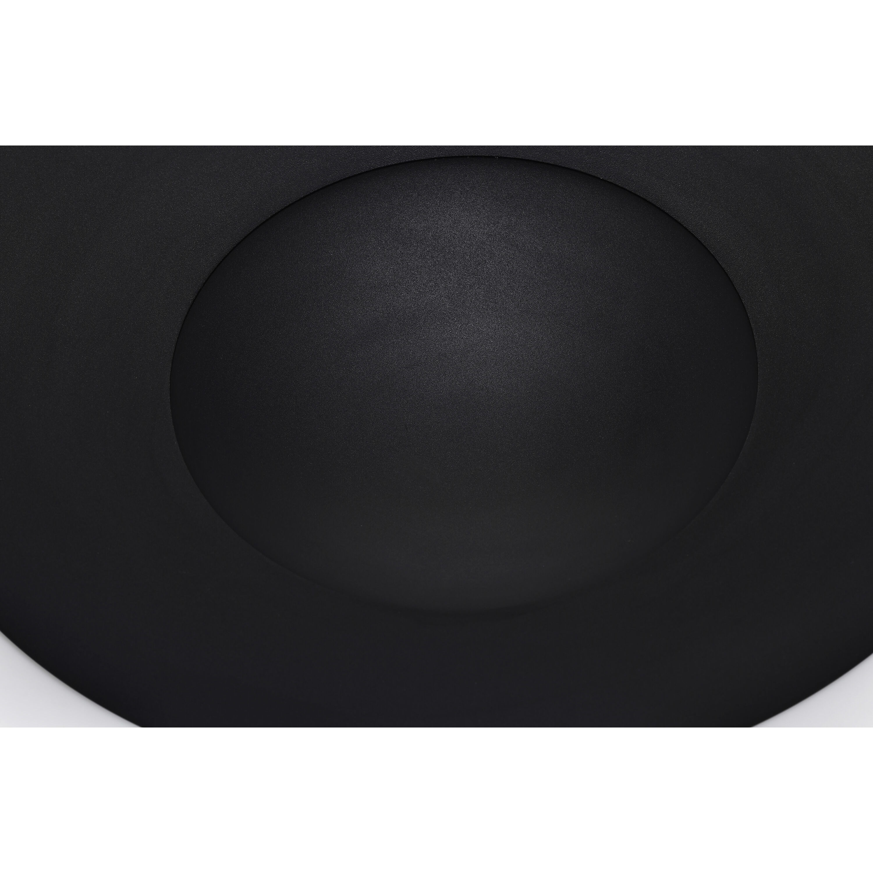 Orbit LED 23.5 inch Black Flush Mount Ceiling Light