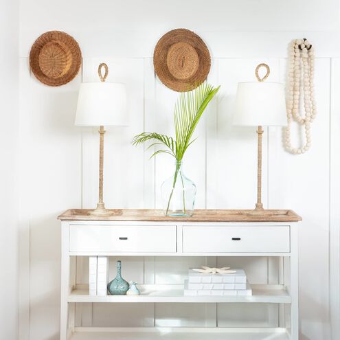 Coastal Living Bimini 32 inch 60.00 watt Natural Buffet Lamp Portable Light