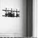 Sierra 3 Light 21 inch Black Wall Light