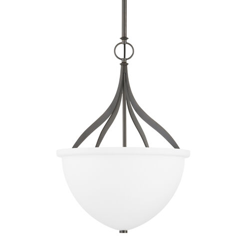 Browne 3 Light 16.5 inch Distressed Bronze Pendant Ceiling Light