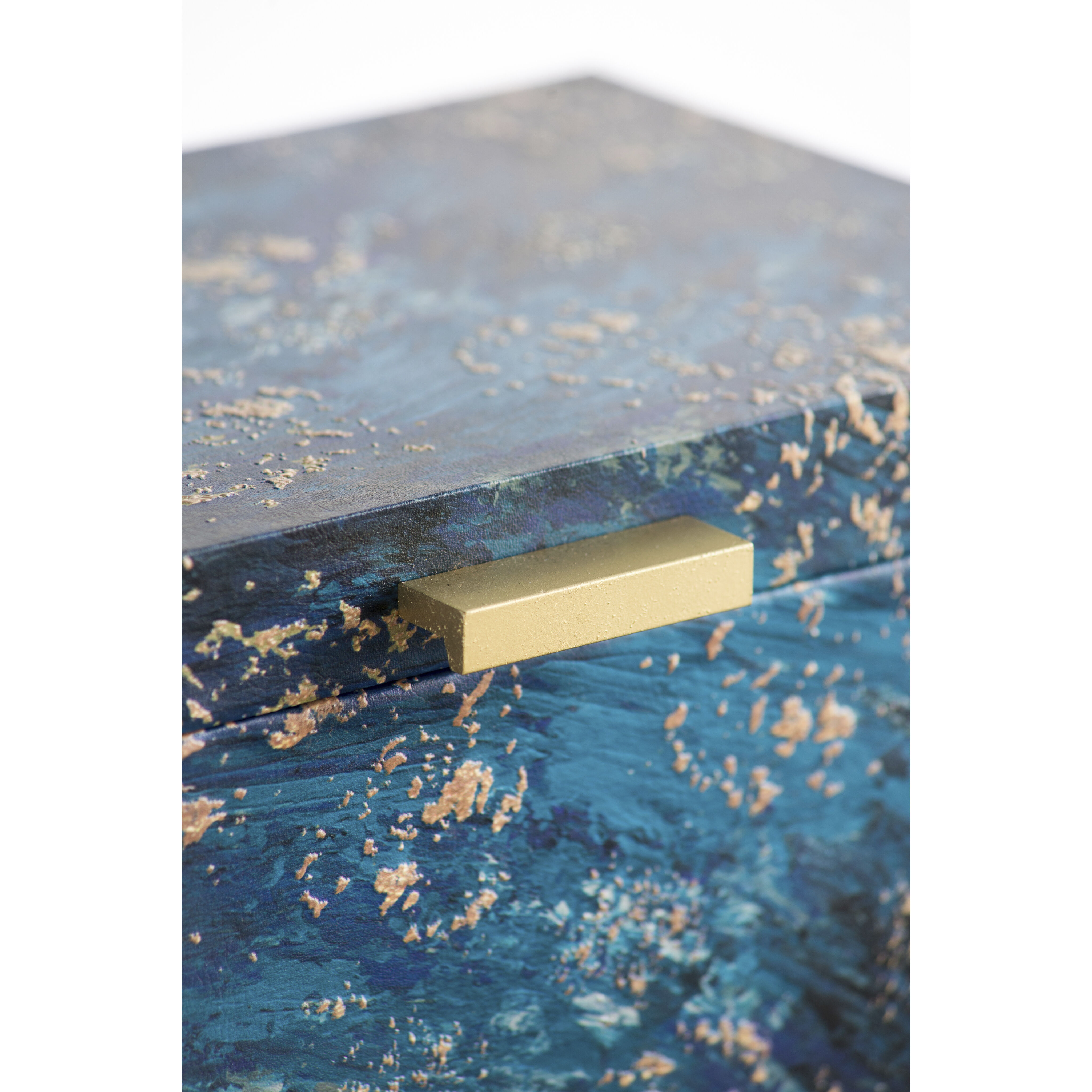 Anita 7.5 X 3.9 inch Blue Boxes