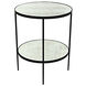 Anna 30 X 25 inch Matte Black Side Table