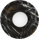 Myrtos 1 Light 10 inch Black Marble Sconce Wall Light
