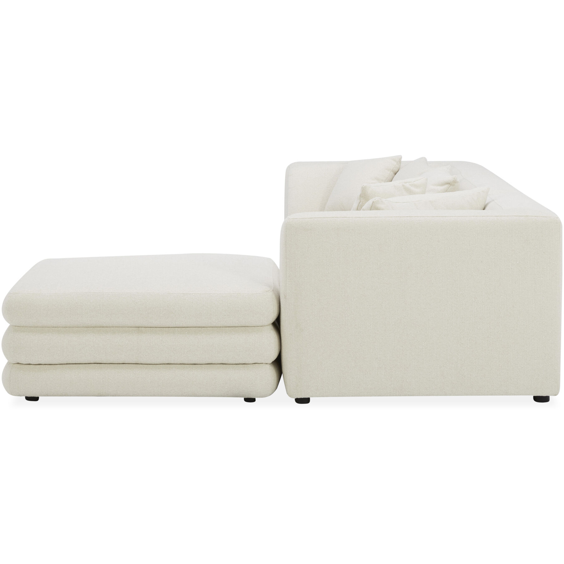 Lowtide Lounge White Modular Sectional
