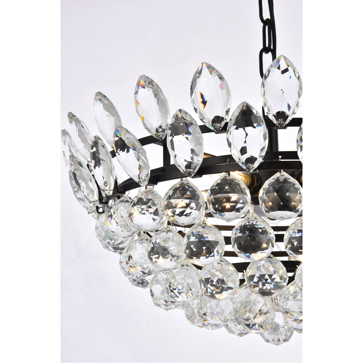 Emilia 5 Light 20 inch Black Pendant Ceiling Light