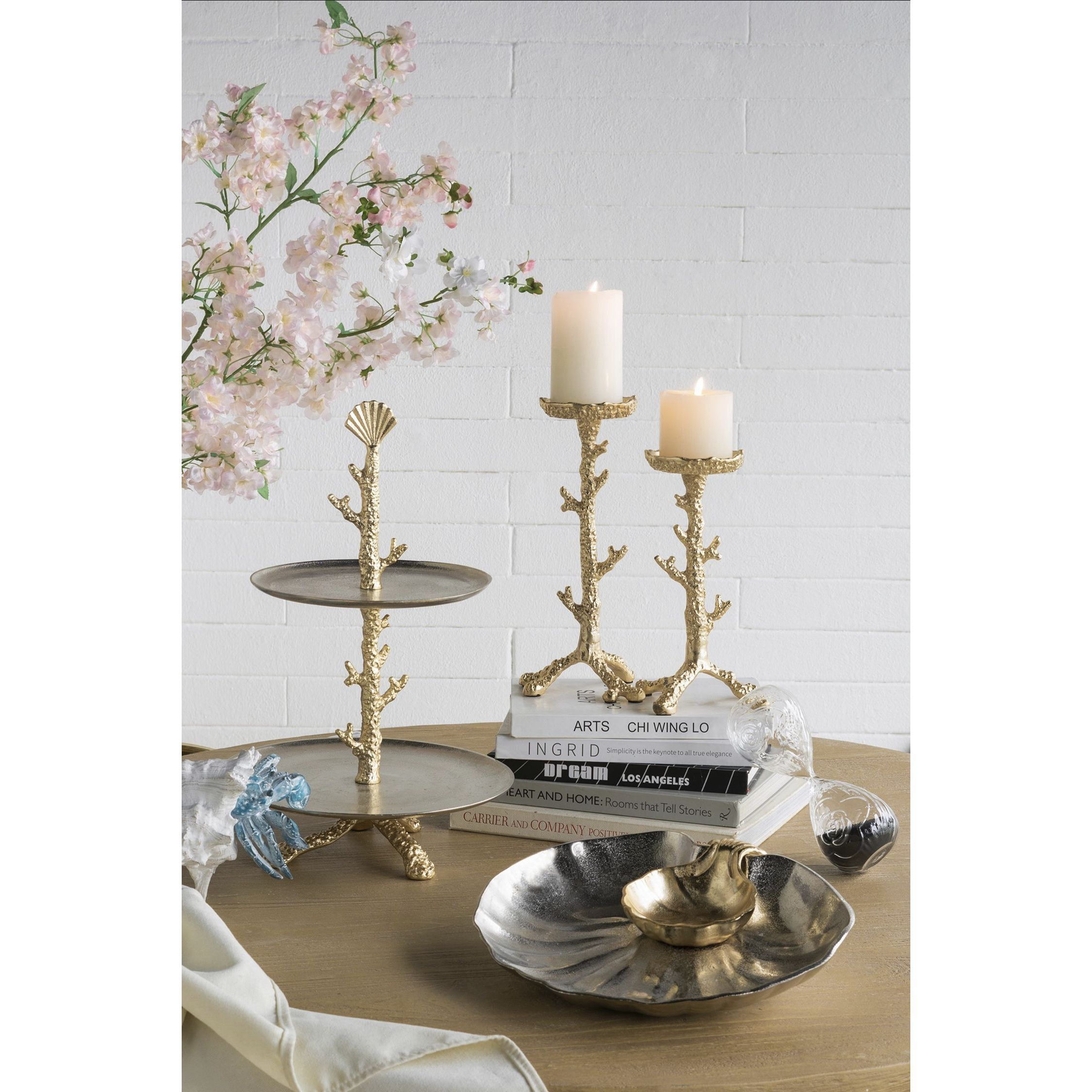Anita 11.8 X 4.7 inch Candle Holder