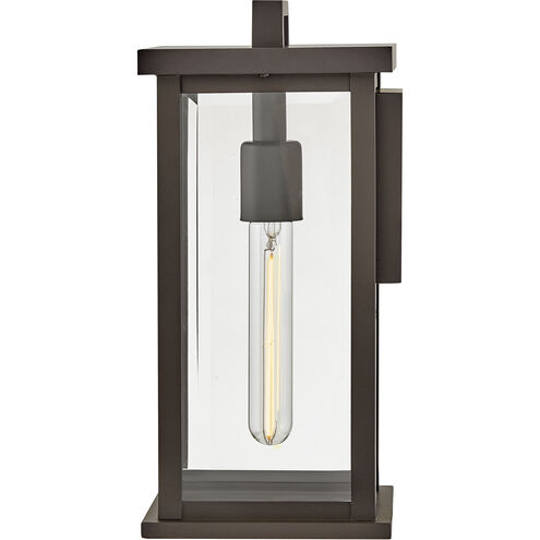 Estate Series Weymouth Outdoor Wall Mount in Oil Rubbed Bronze