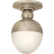 Thomas O'Brien Clark 1 Light 7.5 inch Antique Nickel Flush Mount Ceiling Light