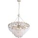 Yep Cascada Pendant Ceiling Light in Cirrus Cloud Glass, 3 Tier