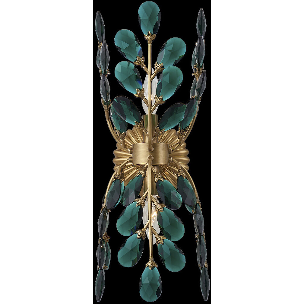 Alloro Wall Sconce Wall Light in True Brass
