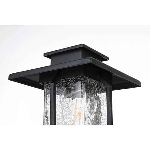 Salem 1 Light 15 inch Black Outdoor Post Light