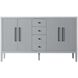 Blakely 60 X 34 inch Grey Bathroom Vanity Cabinet
