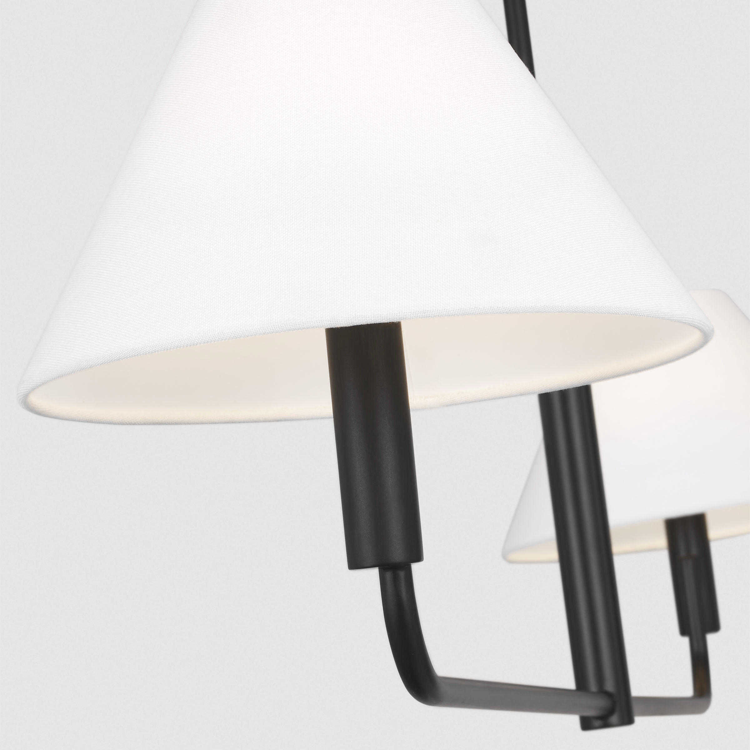 Sean Lavin Colfax 2 Light 54.5 inch Aged Iron Linear Chandelier Ceiling Light