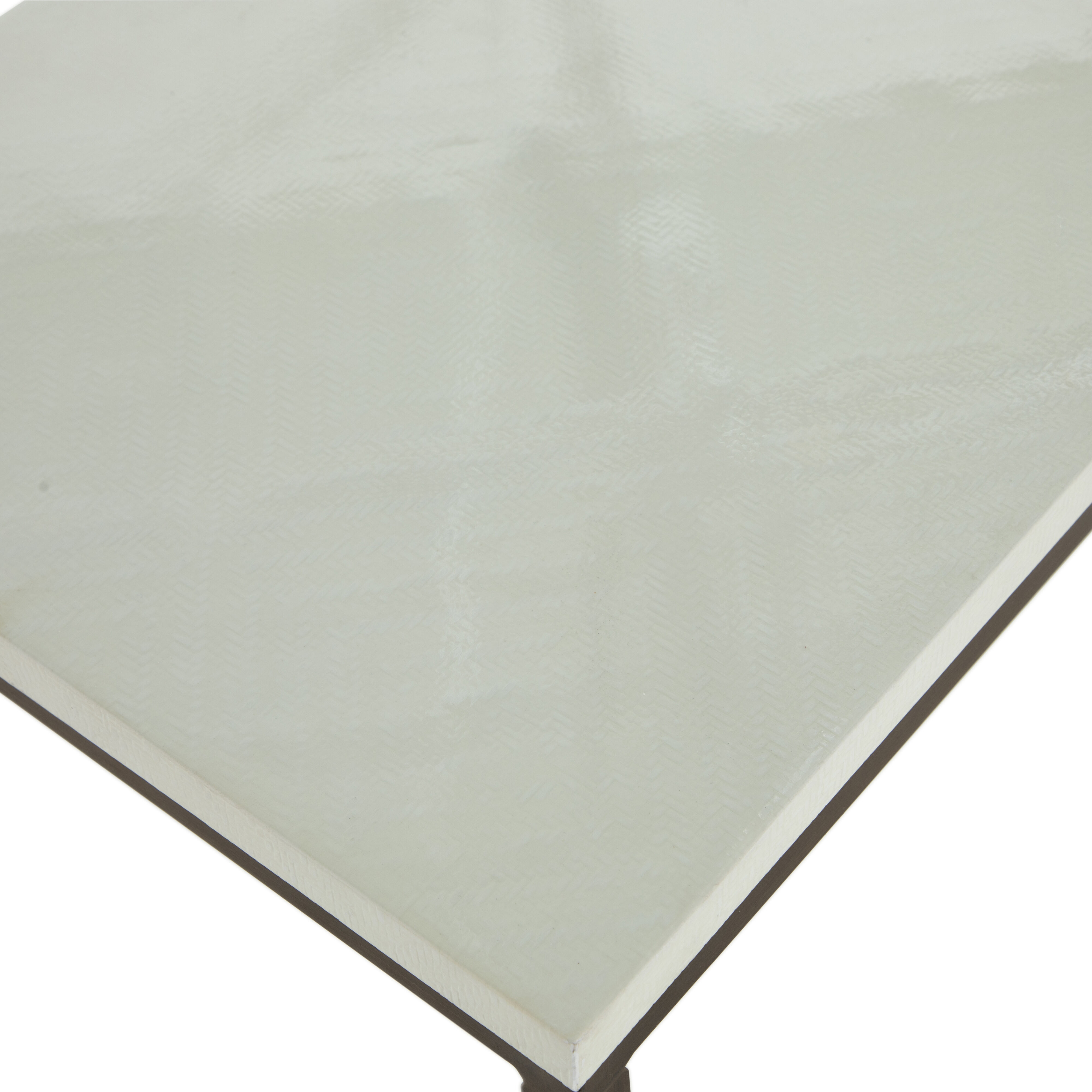 Bryson 40 X 12 inch Brushed Brass / White Seagrass Console Table