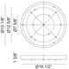 Leo 16 inch Oxidized Rose Multi Ceiling Canopy Ceiling Light
