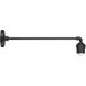 RLM 1 Light 8 inch Coal Outdoor Wall Mount, Great Outdoors