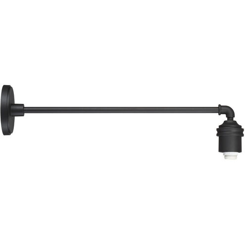 RLM 1 Light 8 inch Coal Outdoor Wall Mount, Great Outdoors